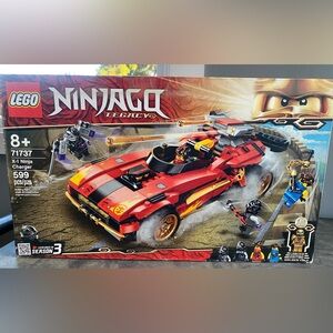 Lego Red and Black Building Set Ninjago Vehicle